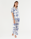 Picture of New Orleans Toile Pajama Pants Set