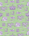 Picture of New Orleans Toile Traditional Wallpaper