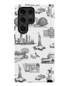 Picture of New York Toile Samsung Phone Case
