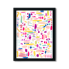 Remy Dabs Pink Art Print Gallery Print 11x14 / Print / Black Frame