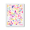 Remy Dabs Pink Art Print Gallery Print 11x14 / Print / White Frame