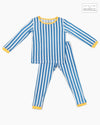 Picture of Katie Kime X Maisonette Retro Stripe Kids Pajamas