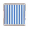 Retro Stripe Lucite Tray Lucite Trays Blue / 12x12