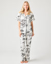 Safari Toile Pajama Set Pajama Set Black / XXS / Pants