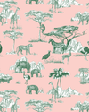 Picture of Safari Toile Peel & Stick Wallpaper