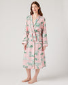 Safari Toile Robe Robe Peach Hunter / S/M