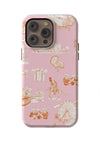 San Antonio Toile iPhone Case Phone Case Pink Orange / iPhone 14 Pro Max / Tough