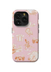 San Antonio Toile iPhone Case Phone Case Pink Orange / iPhone 15 Pro / Tough