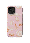 San Antonio Toile iPhone Case Phone Case Pink Orange / iPhone 15 / Tough