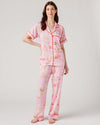 San Antonio Toile Pajama Set Pajama Set Pink Orange / XXS / Pants