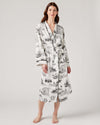 San Antonio Toile Robe Robe Black / S/M