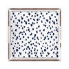 Seeing Spots Lucite Tray Lucite Trays Navy / 12x12