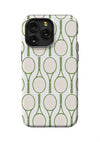 Tennis Time iPhone Case Phone Case Green / iPhone 15 Pro Max / Tough