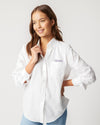 The Charlotte in Geaux Top White / XXS