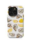 The World is Your Oyster iPhone Case Phone Case Yellow / iPhone 15 Pro / Tough