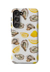 The World is Your Oyster Samsung Phone Case Phone Case Yellow / Galaxy S23 Plus / Tough
