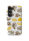 The World is Your Oyster Samsung Phone Case Phone Case Yellow / Galaxy S23 / Tough