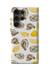 The World is Your Oyster Samsung Phone Case Phone Case Yellow / Galaxy S23 Ultra / Tough