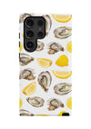 The World is Your Oyster Samsung Phone Case Phone Case Yellow / Galaxy S24 Ultra / Tough