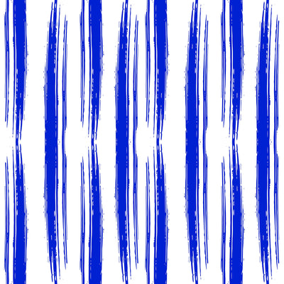 Peel & Stick Wallpaper Blue / 24"x 48" Abstract Stripe Peel & Stick Wallpaper dombezalergii