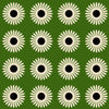 American Daisy Traditional Wallpaper Wallpaper Double Roll / Hunter