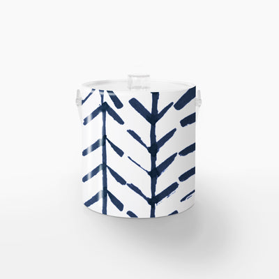 Ice Bucket Lucite / Navy Arrows Ice Bucket dombezalergii