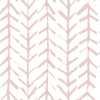 Arrows Peel & Stick Wallpaper Peel & Stick Wallpaper Pink / 24"x 48"