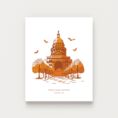 Gallery Print Print / 5x7 / Burnt Orange 10152 Torino Capitol Gallery Print dombezalergii