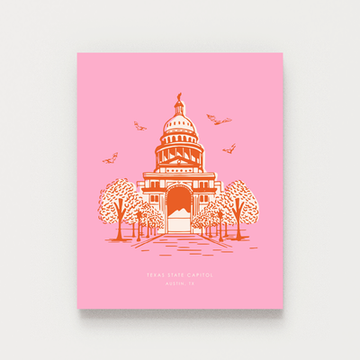 Gallery Print Print / 5x7 / Pink 10152 Torino Capitol Gallery Print dombezalergii