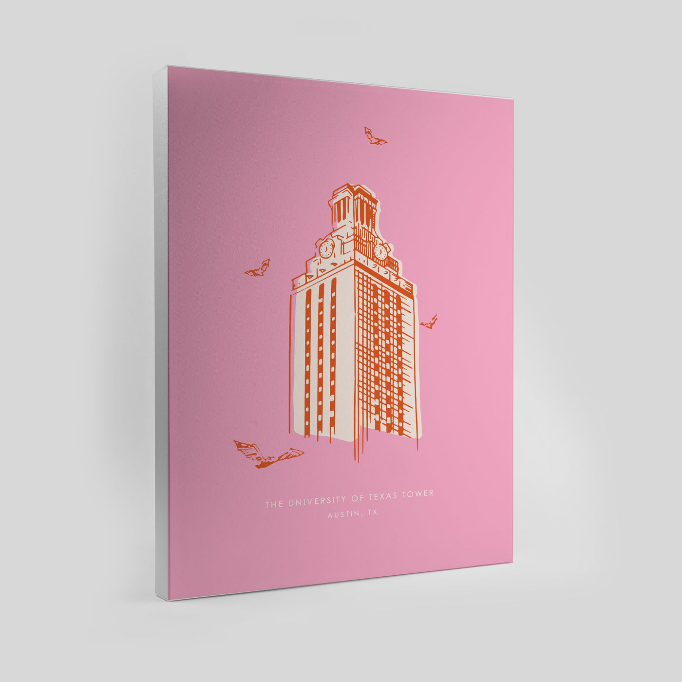 Gallery Prints Pink Canvas / 8x10 / Unframed 10152 Torino Tower Print dombezalergii