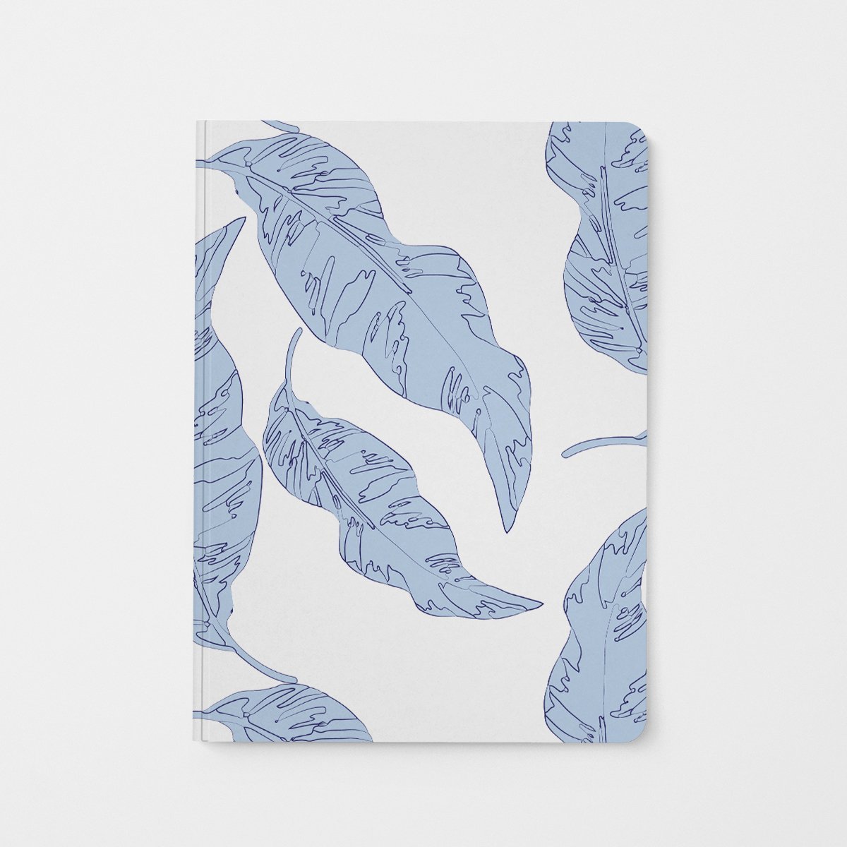 Journal blue Banana Leaves Journal dombezalergii