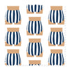 Beach Bum Fabric Fabric By The Yard / Cotton Twill / Navy