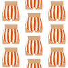 Beach Bum Peel & Stick Wallpaper Peel & Stick Wallpaper Red / 24"x 48"