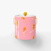 Bluebird Day Ice Bucket Ice Bucket Pink Orange / Gold