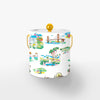 California Toile Ice Bucket Ice Bucket Multi / Gold