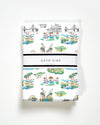 Picture of California Toile Tea Towel Set