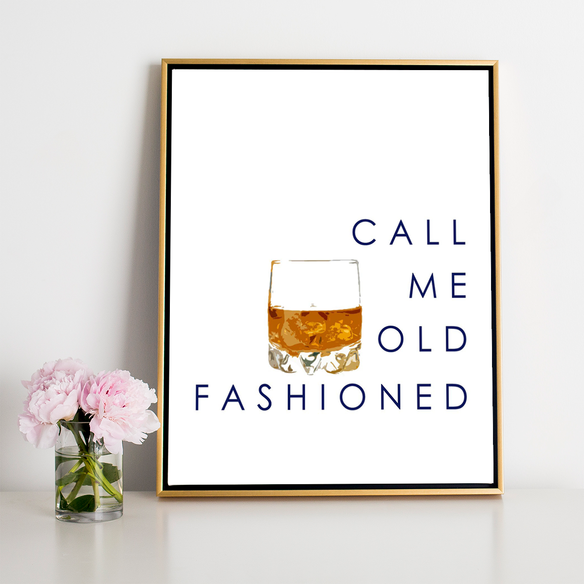 Canvas Call Me Old Fashioned Canvas dombezalergii