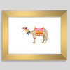 Camel Print Gallery Print 16x20 / Gold Frame