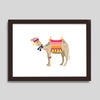 Camel Print Gallery Print 16x20 / Walnut Frame