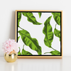 Banana Leaves Canvas Canvas