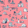 Charleston Peel & Stick Wallpaper Peel & Stick Wallpaper Coral / Sample