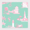 Charleston Toile Fabric Fabric