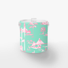 Charleston Toile Ice Bucket Ice Bucket Mint / Lucite