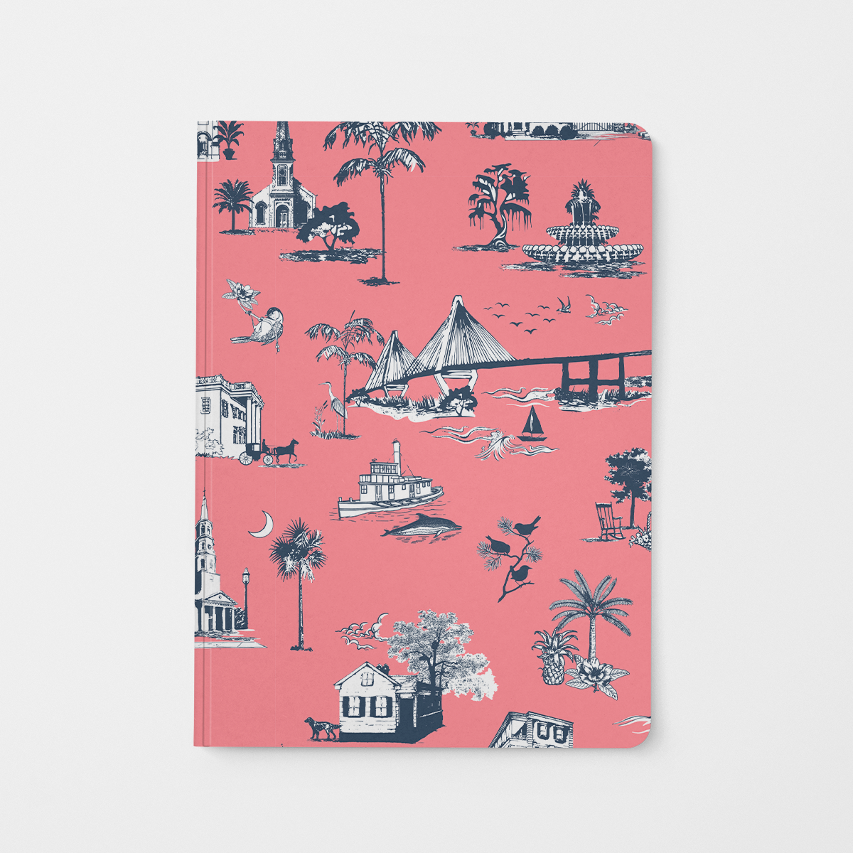 Journal Coral Charleston Toile Journal dombezalergii