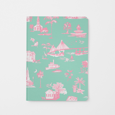 Journal Mint Charleston Toile Journal dombezalergii