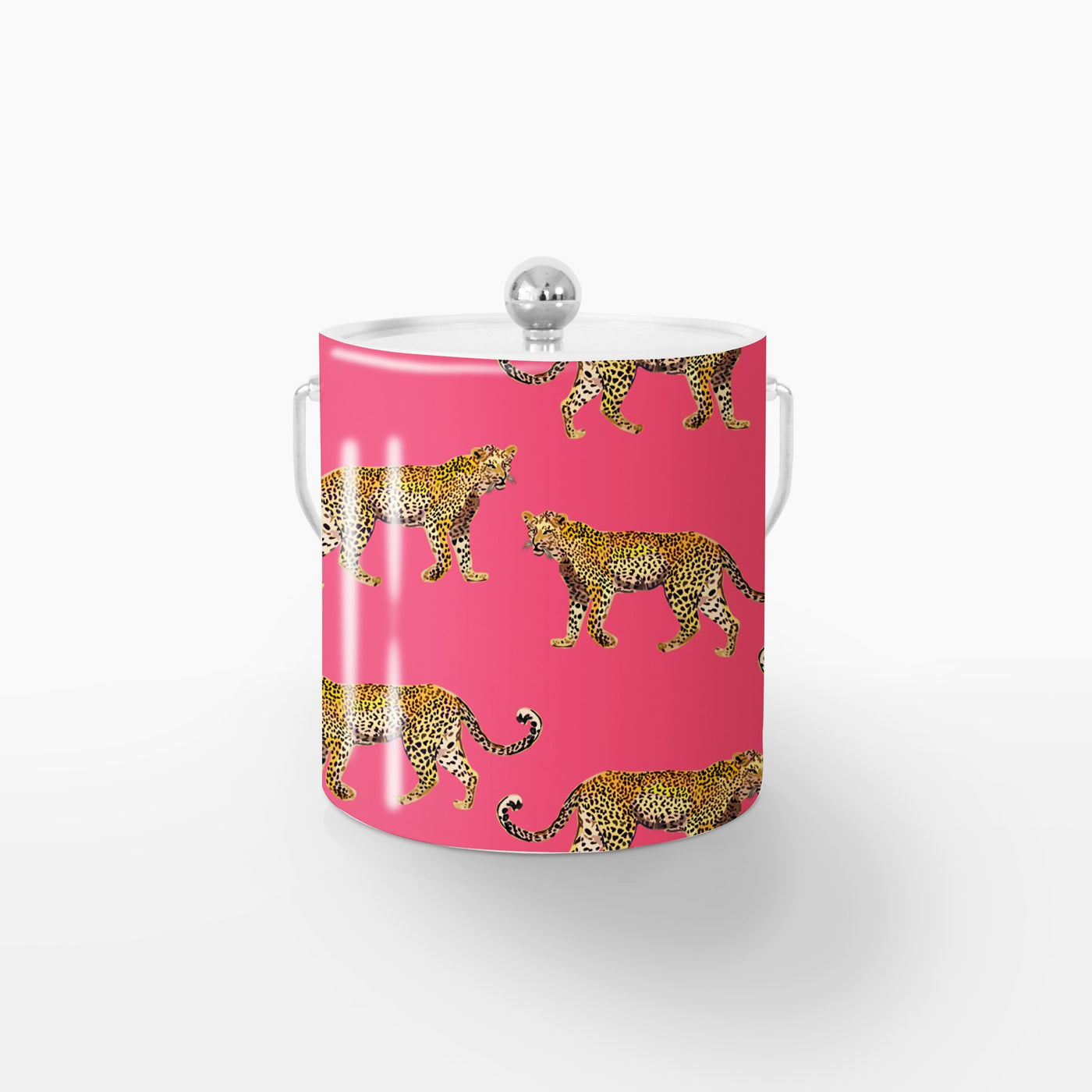 Ice Bucket Pink / Silver Cheetahs Ice Bucket dombezalergii