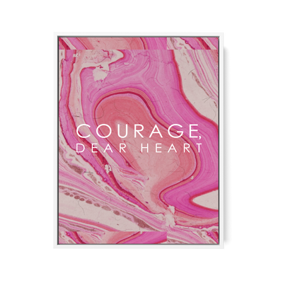 Canvas Courage Dear Heart Canvas dombezalergii