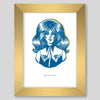 Dallas Cowgirl Gallery Print Gallery Print White / 16x20 / Gold Frame