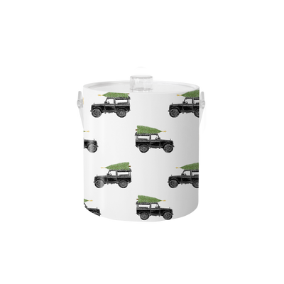 Ice Bucket Lucite / White/Multi Defender Ice Bucket dombezalergii