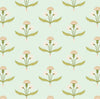 Fine and Dandy Peel & Stick Wallpaper Peel & Stick Wallpaper Mint / 24"x 48"